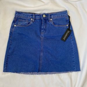 NWT BlancNYC Jean Skirt 25 0 Denim